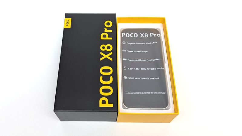 日本版「POCO X8 Pro」のスペック