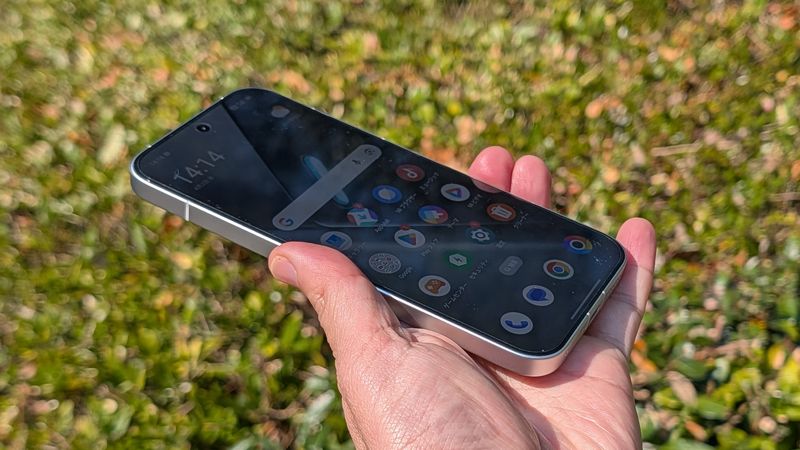 視野角は十分に広い