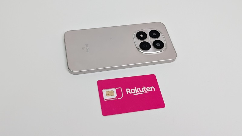 「REDMI Note 15 Pro 5G」は楽天回線対応製品ではない