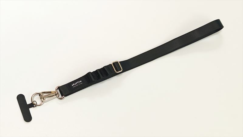 ダイソー「スマホケース用 ベルトショルダーストラップ」のサイズ