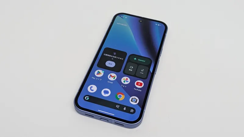 「Google Pixel 10a」の指紋認証センサーはどこ？