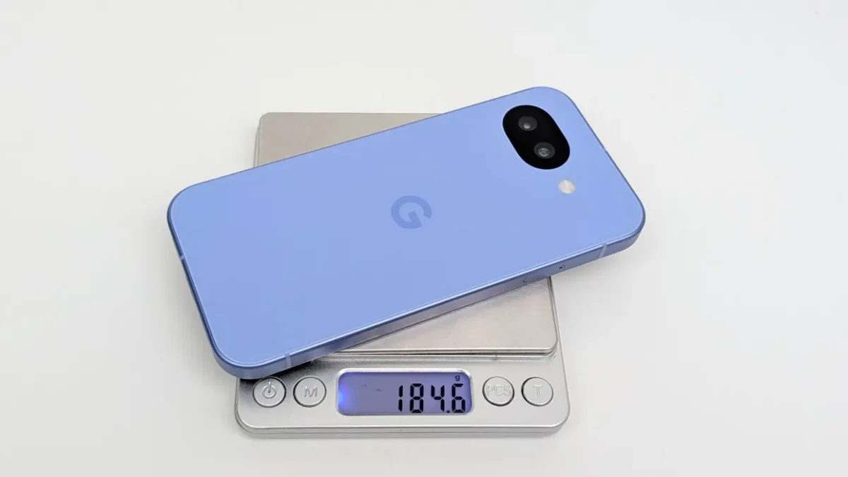 「Google Pixel 10a」の重さ