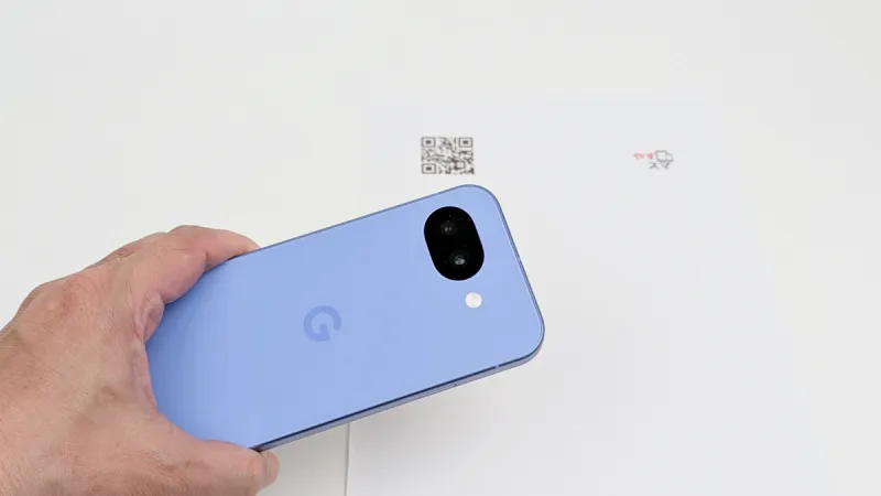 「Google Pixel 10a」実機でQRコードの読み取り方を詳しく紹介！