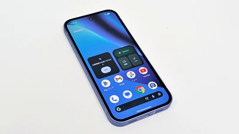 「Google Pixel 10a」のディスプレイは最大120Hzのハイリフレッシュレートに対応