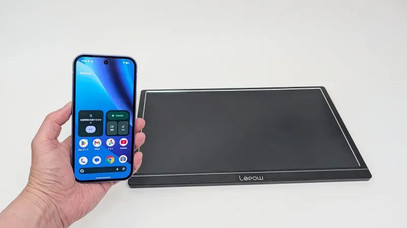 「Google Pixel 10a」実機でUSBポートから映像出力できるかチェック！