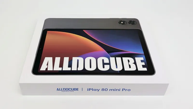 ALLDOCUBE「iPlay 80 mini Pro」実機レビュー!絶妙な仕上がりの小型タブ!
