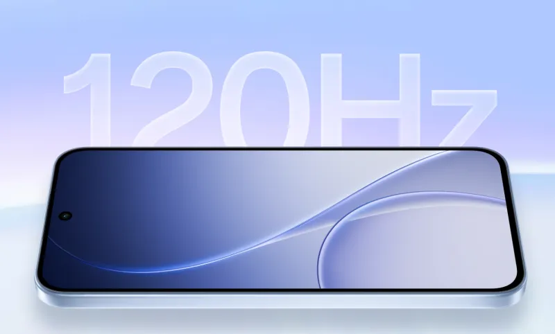 120Hz対応の6.6インチAMOLEDディスプレイ