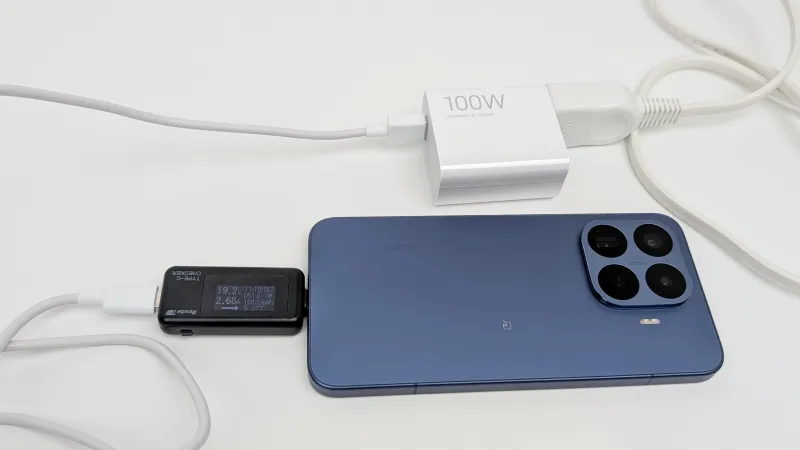 パワフルに急速充電できる