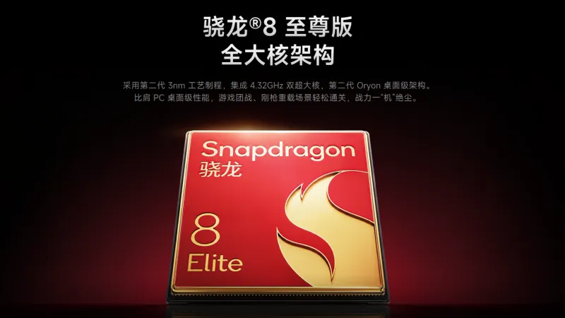 驚きの「Snapdragon 8 Elite」を搭載