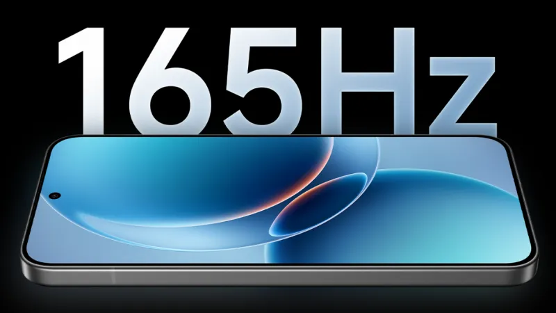 ハイリフレッシュレート対応の大画面6.83インチAMOLEDディスプレイ