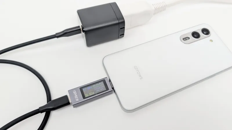 80W充電対応の「arrows Alpha」