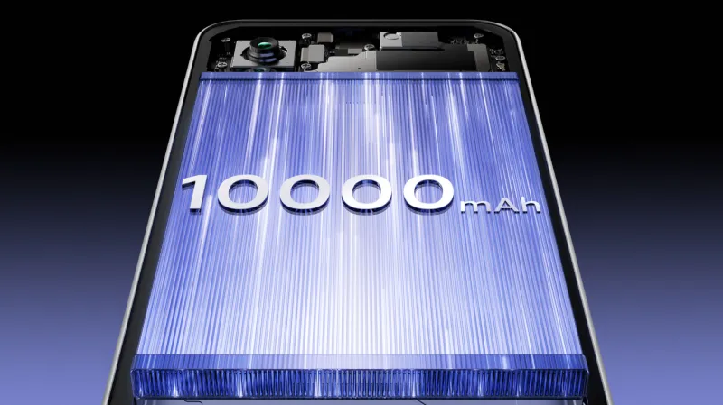 超大容量10,000mAhバッテリー&100W急速充電