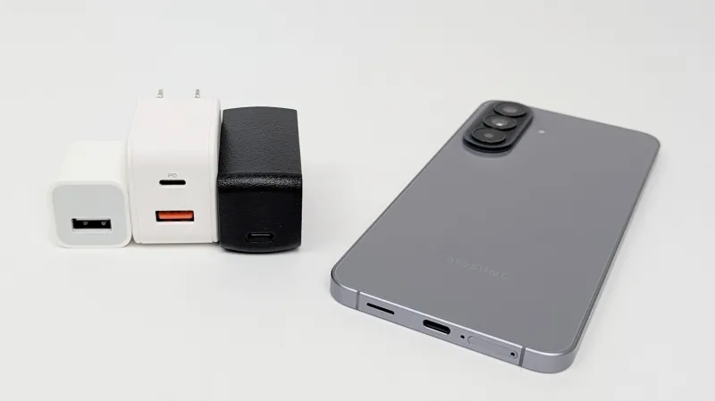 市販充電器で「Galaxy A57 5G」の充電ワット数を計測!