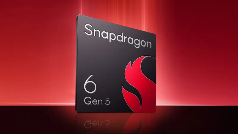 SoCには「Snapdragon 6 Gen 5」を搭載