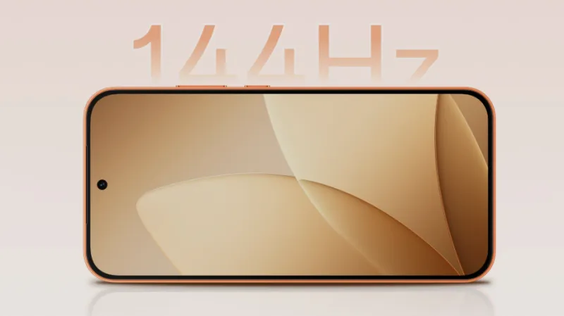 144Hz対応の大画面6.78インチAMOLEDディスプレイ