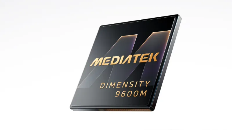 ハイエンド向けSoC「Dimensity 9600M」を搭載