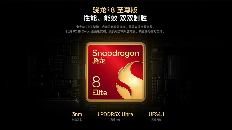 「Snapdragon 8 Elite」搭載で幅広い用途を楽しめる高性能