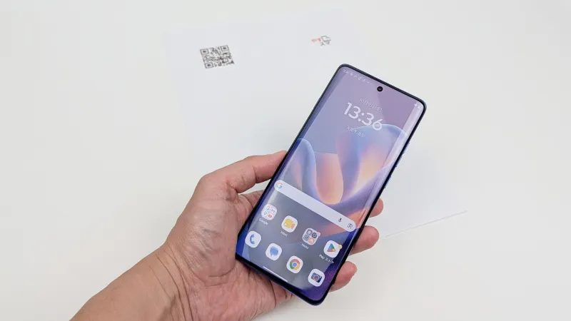 「motorola edge 60 pro」でQRコードを読み取る方法!別アプリなし